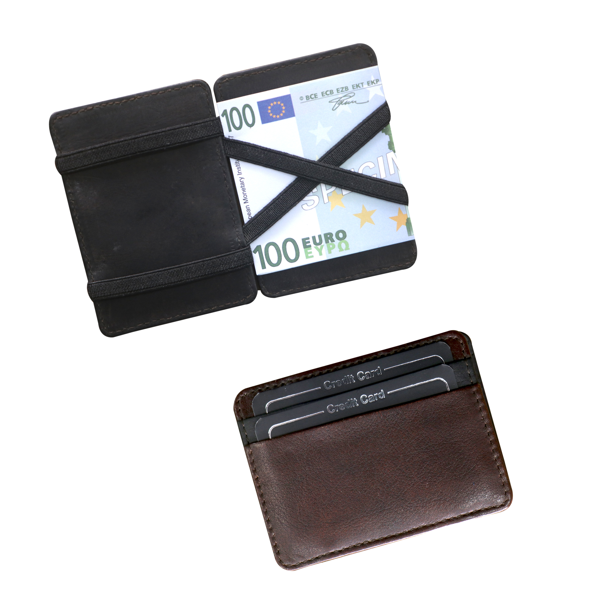Black Vertical Bifold Card Organizer